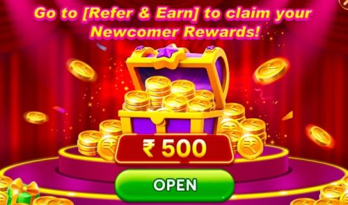 Go to Refer & Earn to Clime Your Newcomer Rewards!
